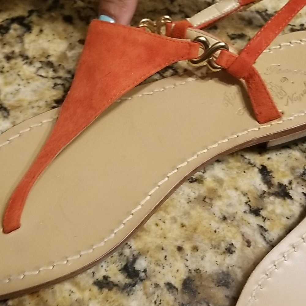 Vincenlo Terrara Suede Sandals Spoken Word View 2